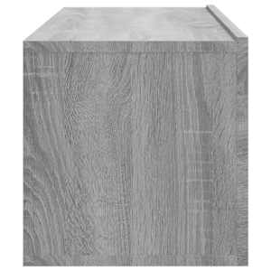 Nástěnné TV skříňky 4 ks šedé sonoma 100 x 30 x 30 cm - obrázek 6