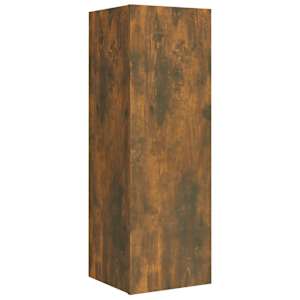 4dílný set TV skříněk kouřový dub kompozitní dřevo - obrázek 7