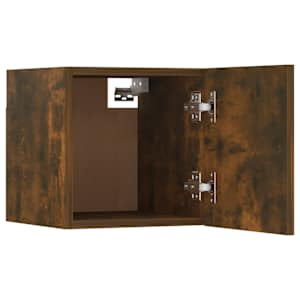 6dílný set TV skříněk kouřový dub kompozitní dřevo - obrázek 9