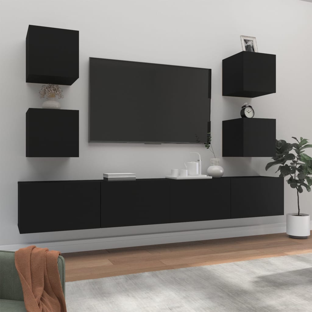 Mobile TV Soggiorno, 150x45x35cm, Per TV fino a 65, Mobile Soggiorno,  Rovere e nero