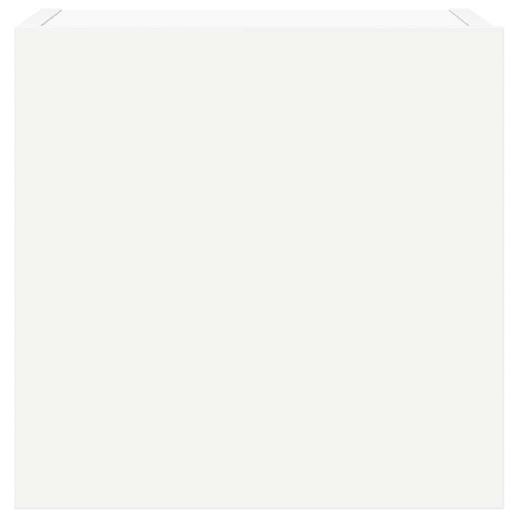 Komplet TV omaric 7-delni bel inženirski les - slika 14