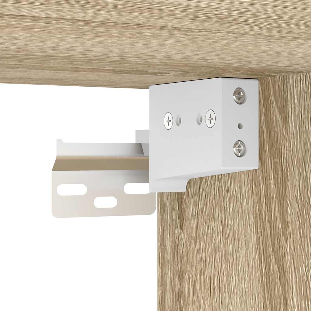 Set dulapuri TV, 7 piese, stejar sonoma, lemn prelucrat