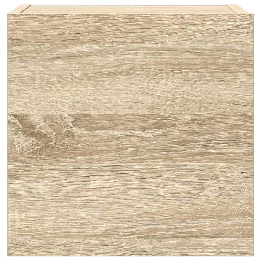 4-osainen TV-kaappisarja Sonoma-tammi tekninen puu - Image 8