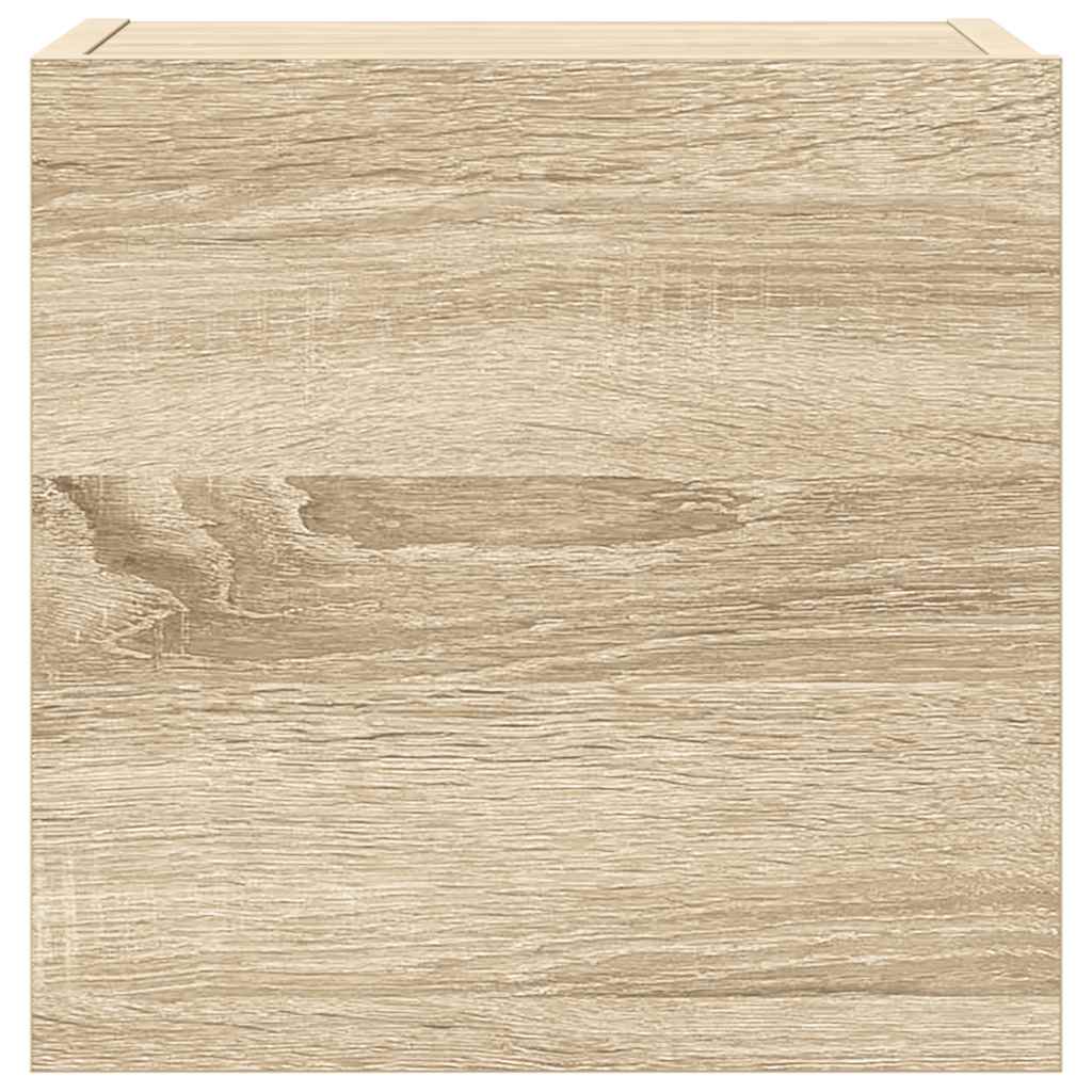 TV-skapsett 4 deler sonoma eik konstruert tre - Bilde 6