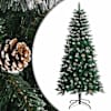 vidaXL kunstkuusk alusega, roheline, 120 cm, PVC