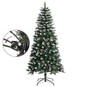Umělý vánoční stromek se stojanem zelený 120 cm PVC - obrázek 3