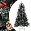 vidaXL kunstkuusk alusega, roheline, 150 cm, PVC