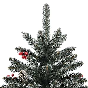 Umělý vánoční stromek se stojanem zelený 210 cm PVC - obrázek 5