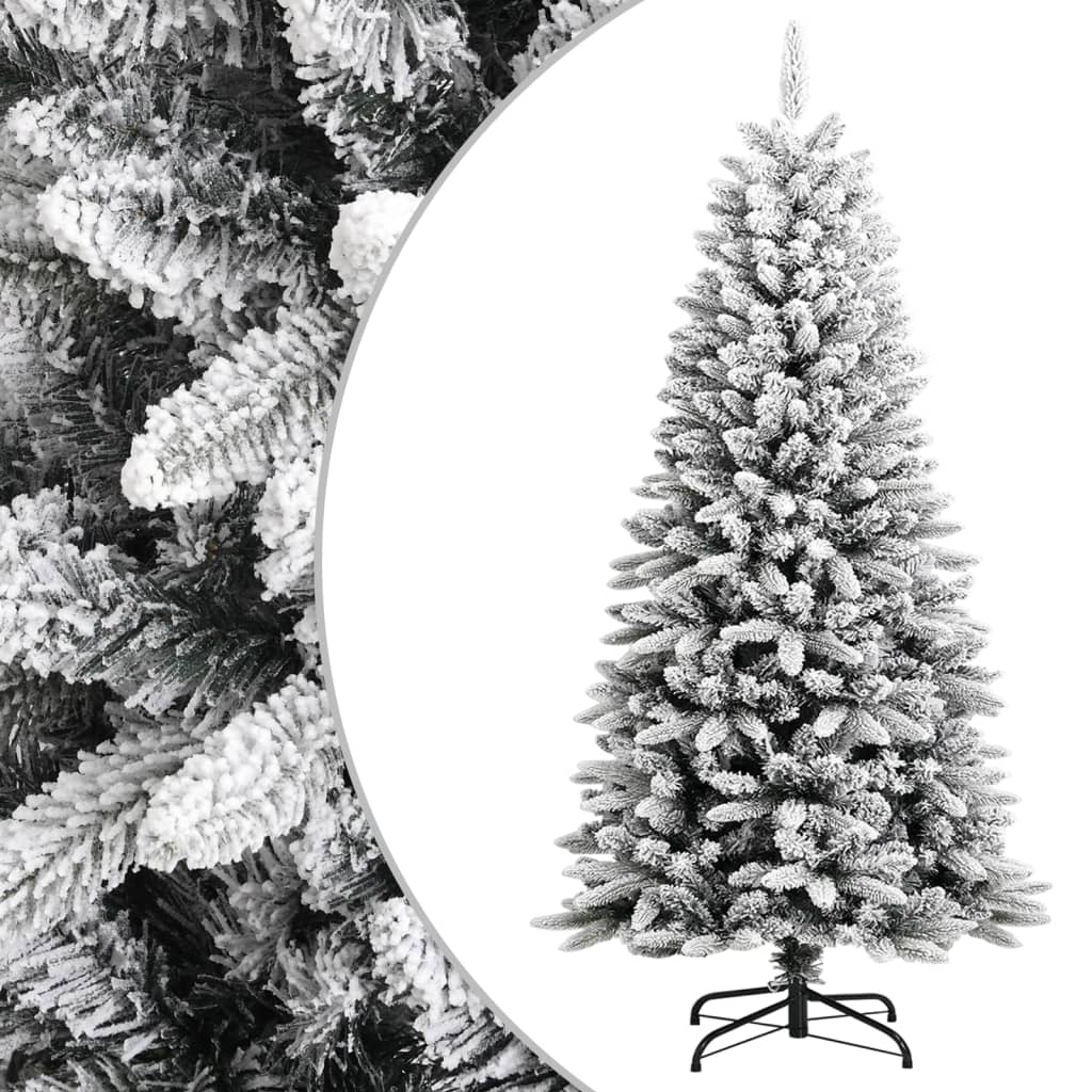 Künstlicher Weihnachtsbaum Beschneit 120 cm PVC&PE