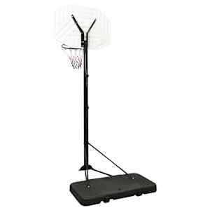 Basketbalový koš bílý 258–363 cm polyethylen - obrázek 4