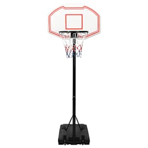 Basketbalový koš bílý 237–307 cm polyethylen - obrázek 2