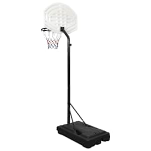 Basketbalový koš bílý 237–307 cm polyethylen - obrázek 4