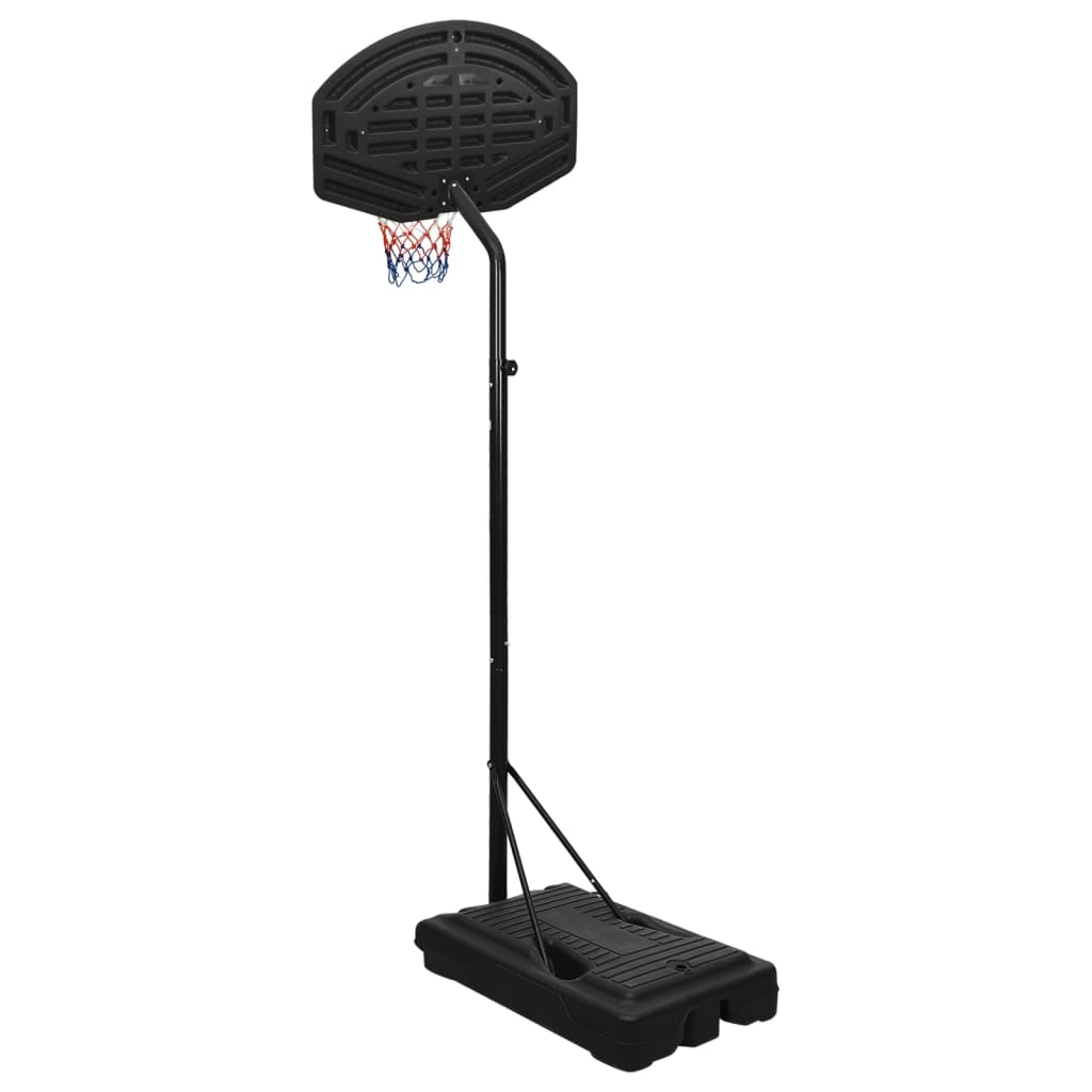 Basketbalový koš černý 237-307 cm polyethylen