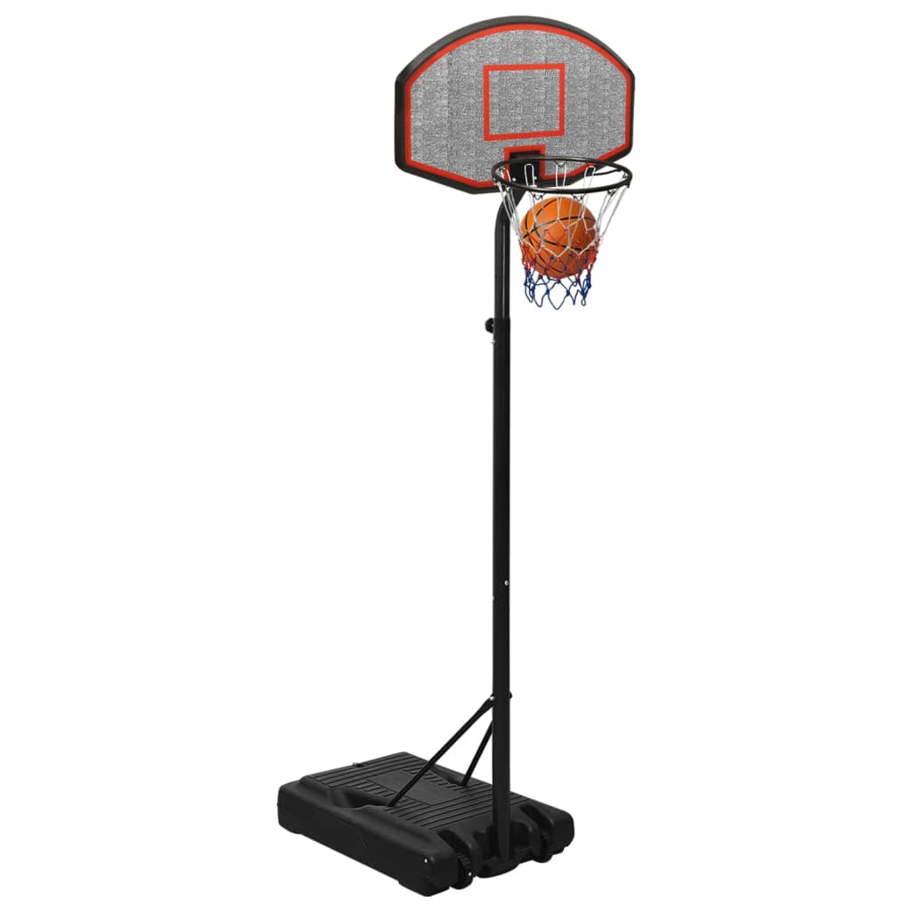 Basketbalový koš černý 237-307 cm polyethylen