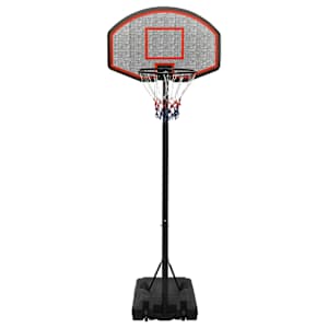 Basketbalový koš černý 237-307 cm polyethylen - obrázek 2
