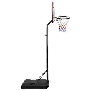 Basketbalový koš černý 237-307 cm polyethylen - obrázek 3