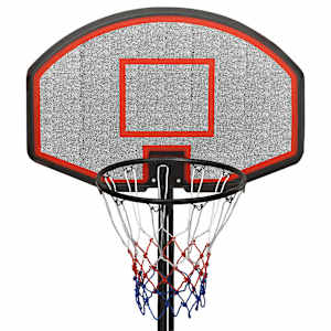 Basketbalový koš černý 237-307 cm polyethylen - obrázek 5