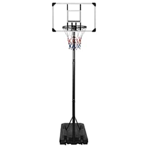 Basketbalový koš s průhlednou deskou 235–301 cm polykarbonát - obrázek 3