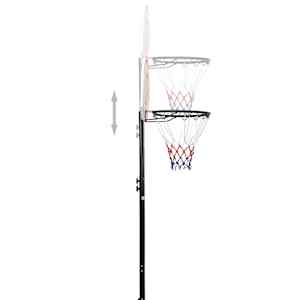 Basketbalový koš bílý 216–250 cm polyethylen - obrázek 8