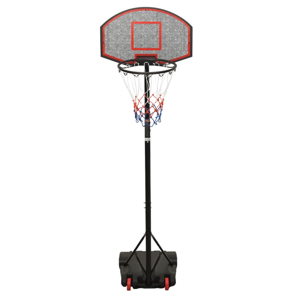  Basketbalový stojan čierny 216-250 cm polyetén