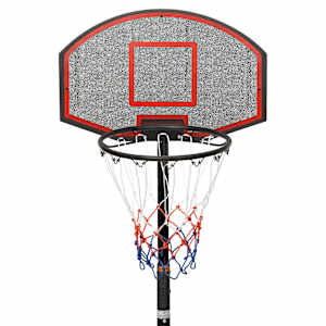 Basketbalový koš černý 216–250 cm polyethylen - obrázek 5