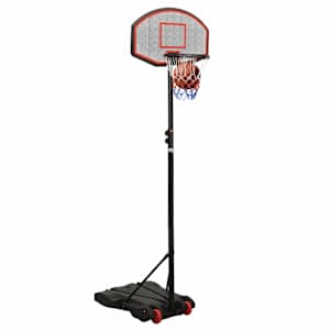 Basketbalový koš černý 216–250 cm polyethylen - obrázek 9