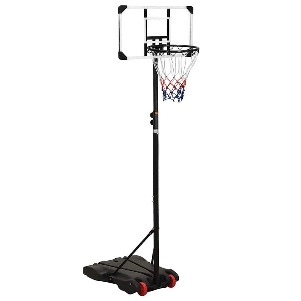 vidaXL Basketballständer Transparent 216-250 cm Polycarbonat