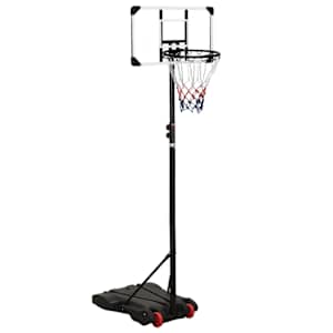 Basketbalový koš s průhlednou deskou 216 x 250 cm polykarbonát