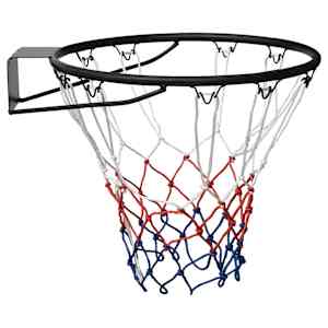 Basketbalová obroučka černá 45 cm ocel - obrázek 3