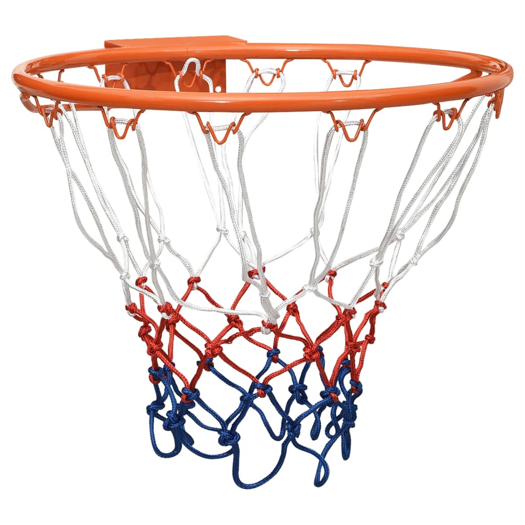 vidaXL Basketbalová obroučka oranžová 39 cm ocel