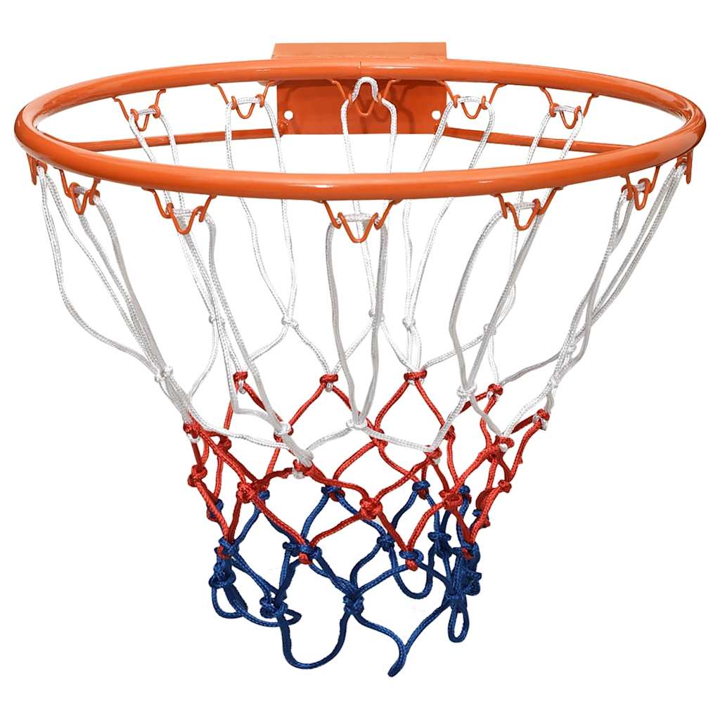 vidaXL Basketbalring 39 cm staal oranje afbeelding