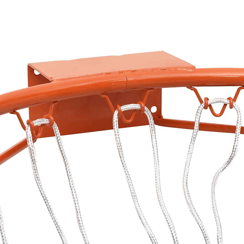 Alternativ bild 4 för VidaXl Basketring Orange 39 Cm Stål