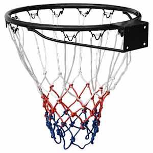 Basketbalová obroučka černá 39 cm ocel - obrázek 4