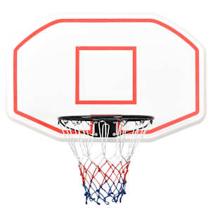 Basketbalový koš bílý 109 x 71 x 3 cm polyethylen - obrázek 2