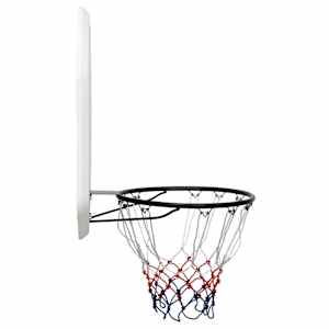 Basketbalový koš bílý 109 x 71 x 3 cm polyethylen - obrázek 3