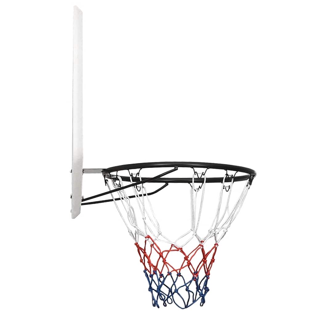 Thumbnail - vidaXL Basketballkorb Weiß 90x60x2 cm Polyethylen