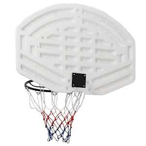 Basketbalový koš bílý 90x60x2 cm polyethylen - obrázek 4