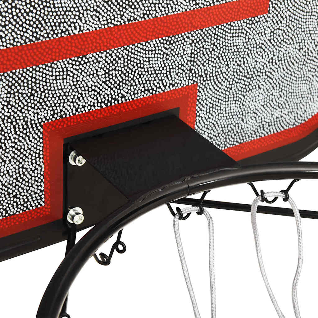 Alternativ bild 4 för VidaXl Basketkorg Svart 109X71X3 Cm Polyeten
