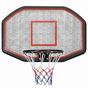 Basketbalový koš černý 109 x 71 x 3 cm polyethylen - obrázek 2