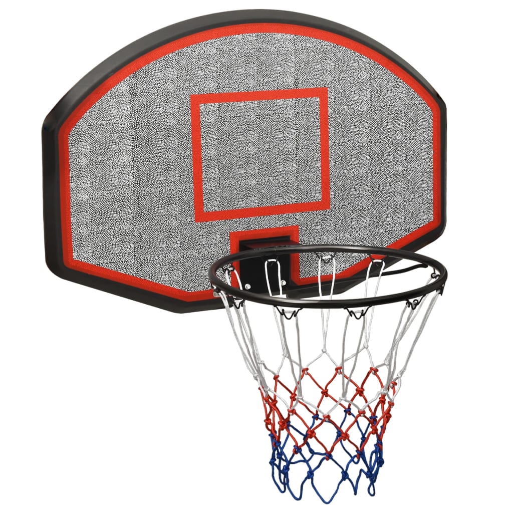 Basketballkorb Schwarz 90x60x2 cm Polyethylen