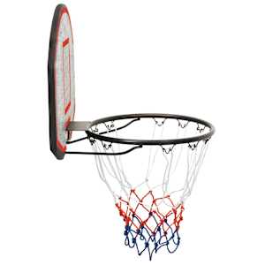 Basketbalový koš černý 71 x 45 x 2 cm polyethylen - obrázek 4