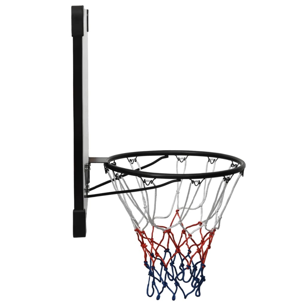 Basketbalový koš s průhlednou deskou 90x60x2,5 cm polykarbonát
