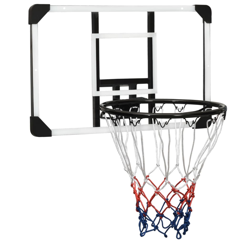 Petrashop  Basketbalový koš s průhlednou deskou 71x45x2,5 cm polykarbonát