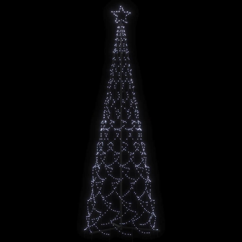Christmas Cone Tree Cold White 500 LEDs 3x10 ft - Image 3