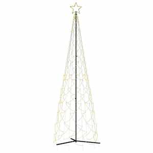 Vánoční stromeček z kužele, teplá bílá, 500 LED diod, 100 x 300 cm - obrázek 2
