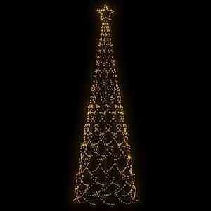 Vánoční stromeček z kužele, teplá bílá, 500 LED diod, 100 x 300 cm - obrázek 3