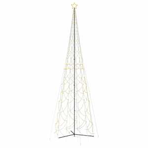 Vánoční stromeček z kužele teplá bílá 3000 LED 230 x 800 cm - obrázek 2