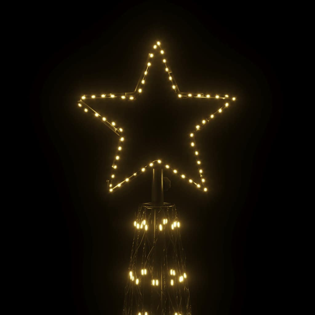Christmas Cone Tree Warm White 3000 LEDs 8x26 ft - Image 4