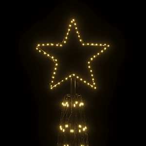 Vánoční stromeček z kužele teplá bílá 3000 LED 230 x 800 cm - obrázek 4