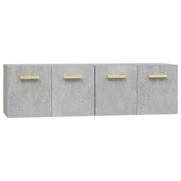 vidaXL seinakapid, 2 tk, betoonhall, 60x36,5x35 cm, tehispuit